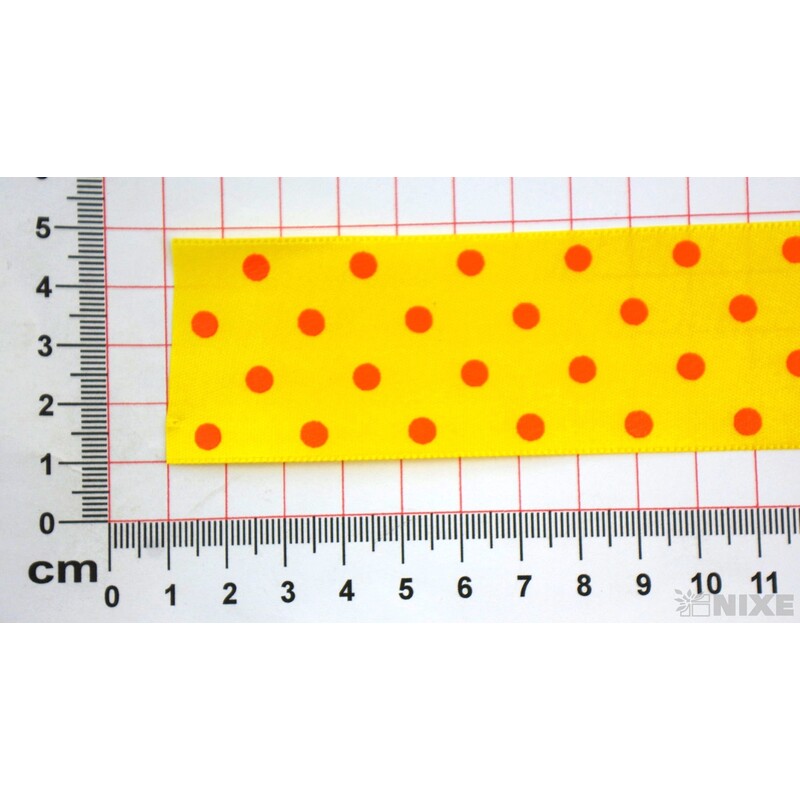 STUHA PUNTÍK N 40mmx25m*ŽLUTÁ+ORANŽOVÁ 211