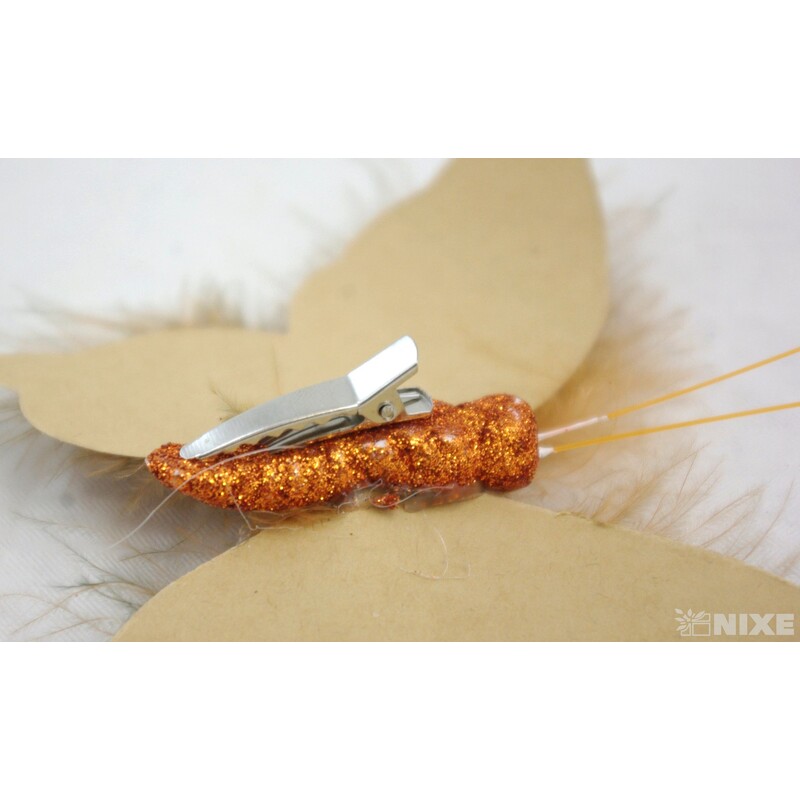 MOTÝL PAPÍR 12cm 2ks*MIX BAREV