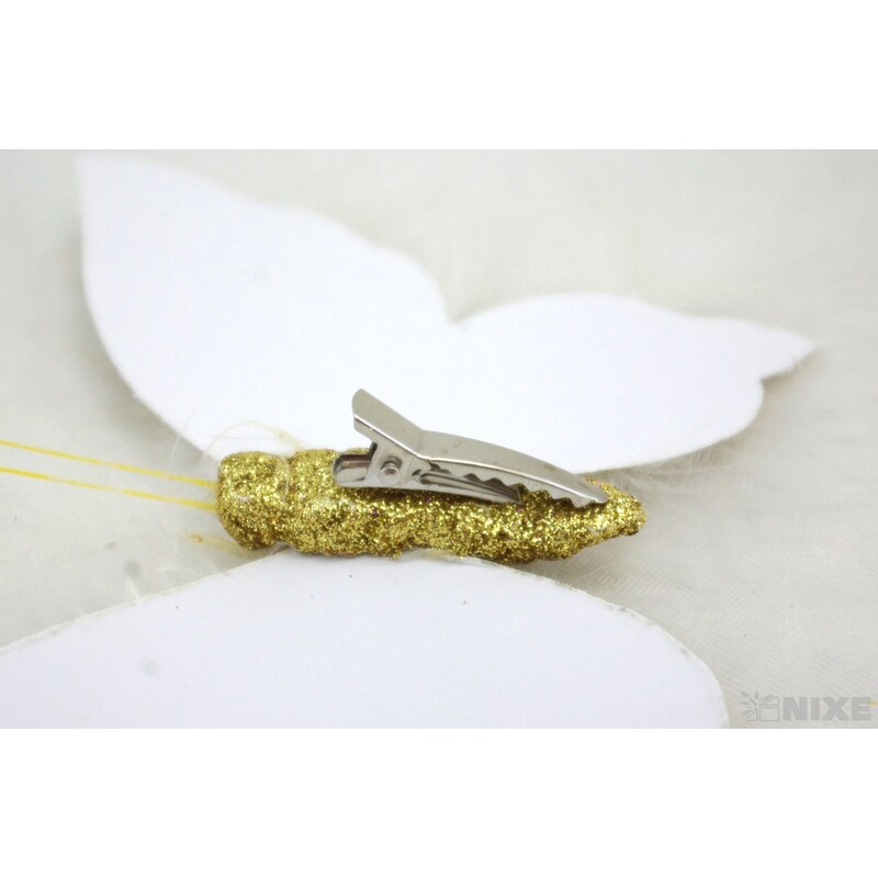 MOTÝL PAPÍR 12cm 2ks*MIX BAREV