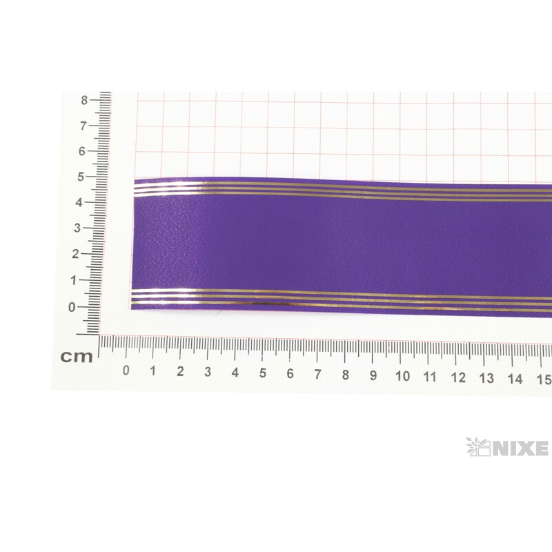 POHŘEBNÍ PÁSEK 50mmx50yd*FIALOVÁ TM.