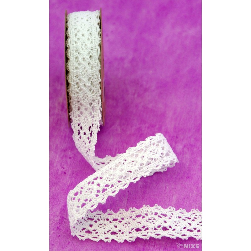 STUHA KRAJKA MIX 20mmx5yd*BÍLÁ