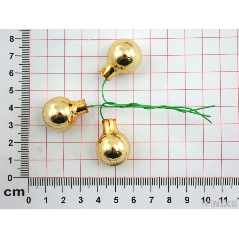 KOULE NA DR. 2x10,5cm 144ks*ZLATÁ