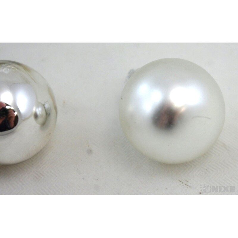 KOULE ZÁVĚS 2,5cm 24ks MIX*STŘÍBRNÁ