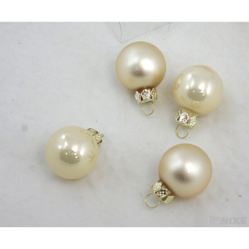 KOULE ZÁVĚS 2,5cm 24ks MIX*KRÉMOVÁ