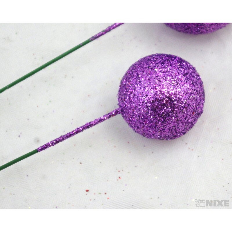 KOULE NA DR. 2,5-3,5x17cm 100ks*FIALOVÁ