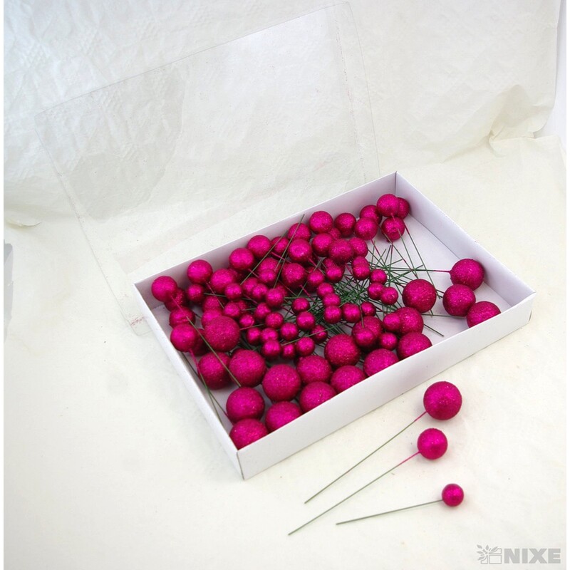 KOULE NA DR. 2,5-3,5x17cm 100ks*CYKLÁMEN