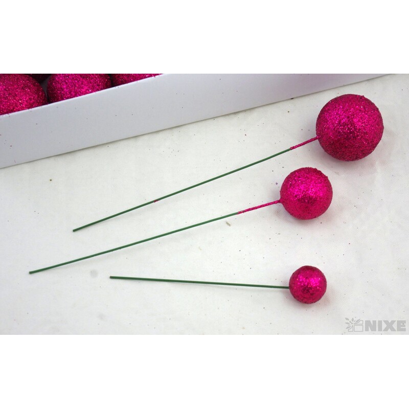 KOULE NA DR. 2,5-3,5x17cm 100ks*CYKLÁMEN