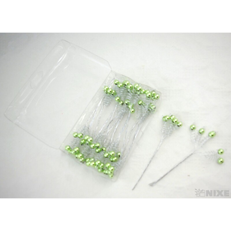 PERLIČKA NA DR. 8x14cm 16ks*ZELENÁ