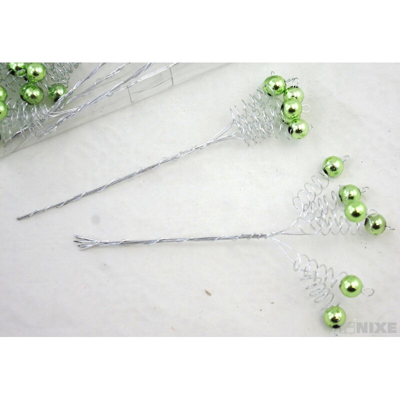 PERLIČKA NA DR. 8x14cm 16ks*ZELENÁ