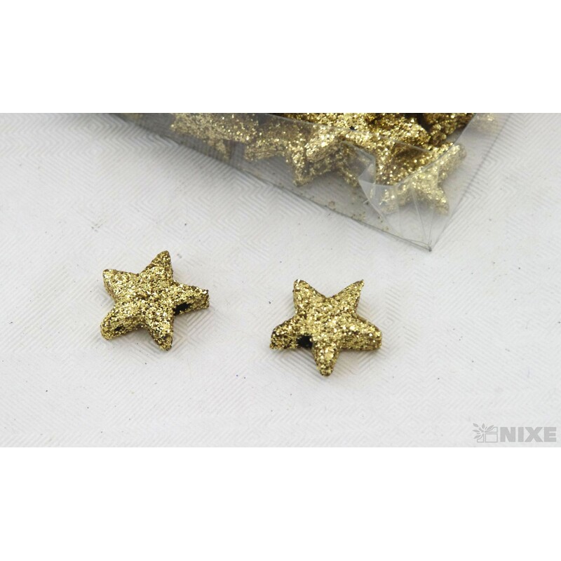 HVĚZDIČKY 1,5cm 144ks*ZLATÁ