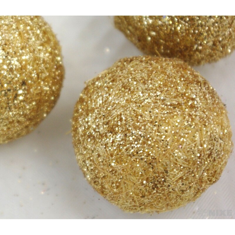 KOULE SISAL 4cm 24ks*ZLATÁ