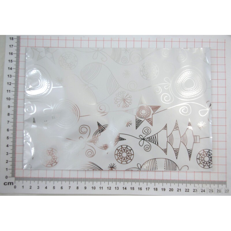 SÁČEK 16x25cm U-115ACC*STŘÍBRNÁ V+