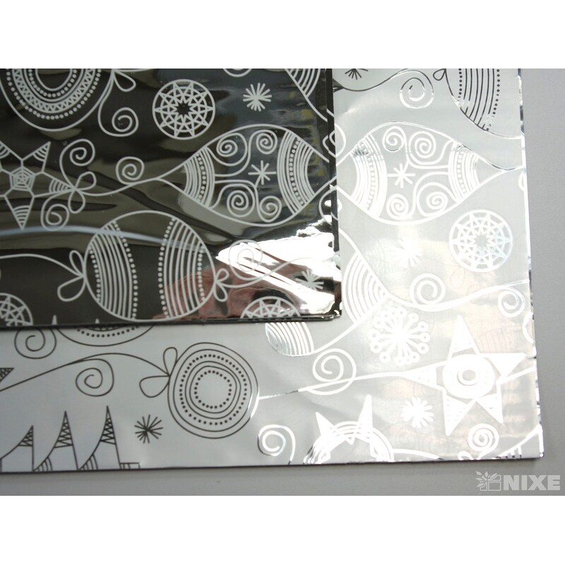 SÁČEK 40x65cm U-115ACC*STŘÍBRNÁ V+