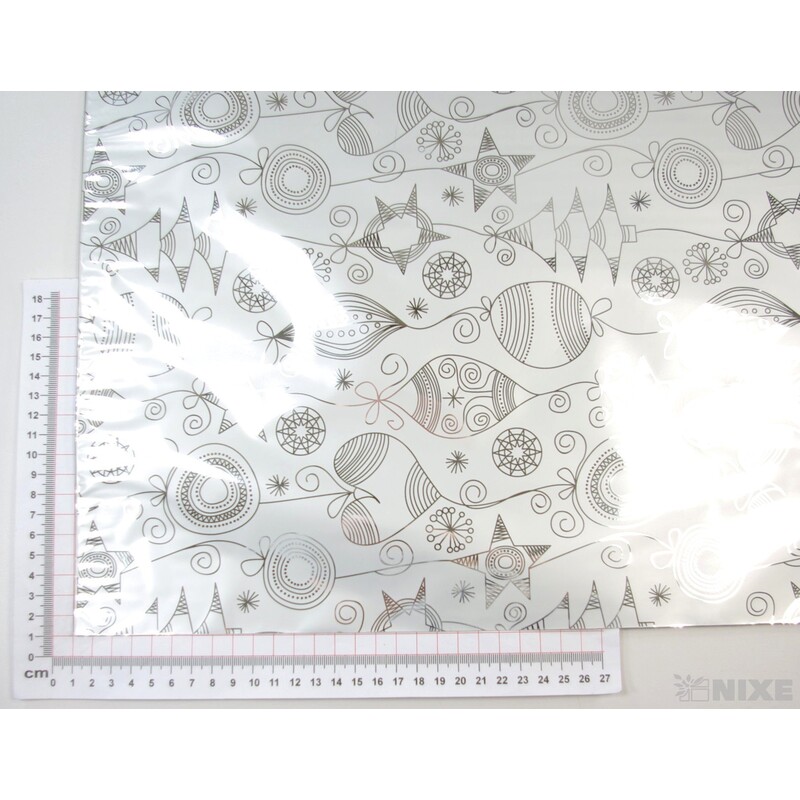 SÁČEK 40x65cm U-115ACC*STŘÍBRNÁ V+