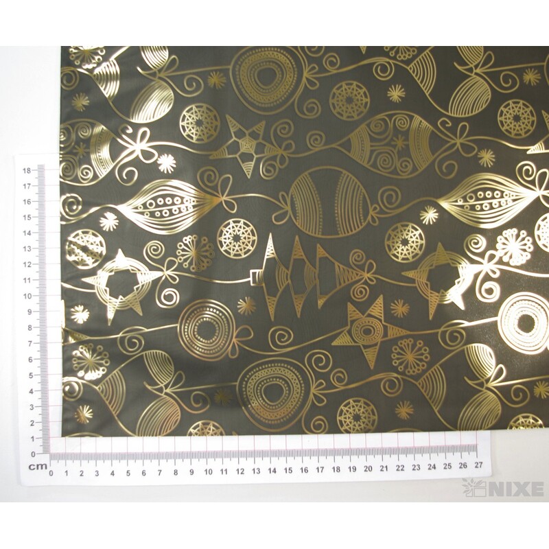 SÁČEK 40x65cm U-115ACC*ZLATÁ+ČERNÁ V+