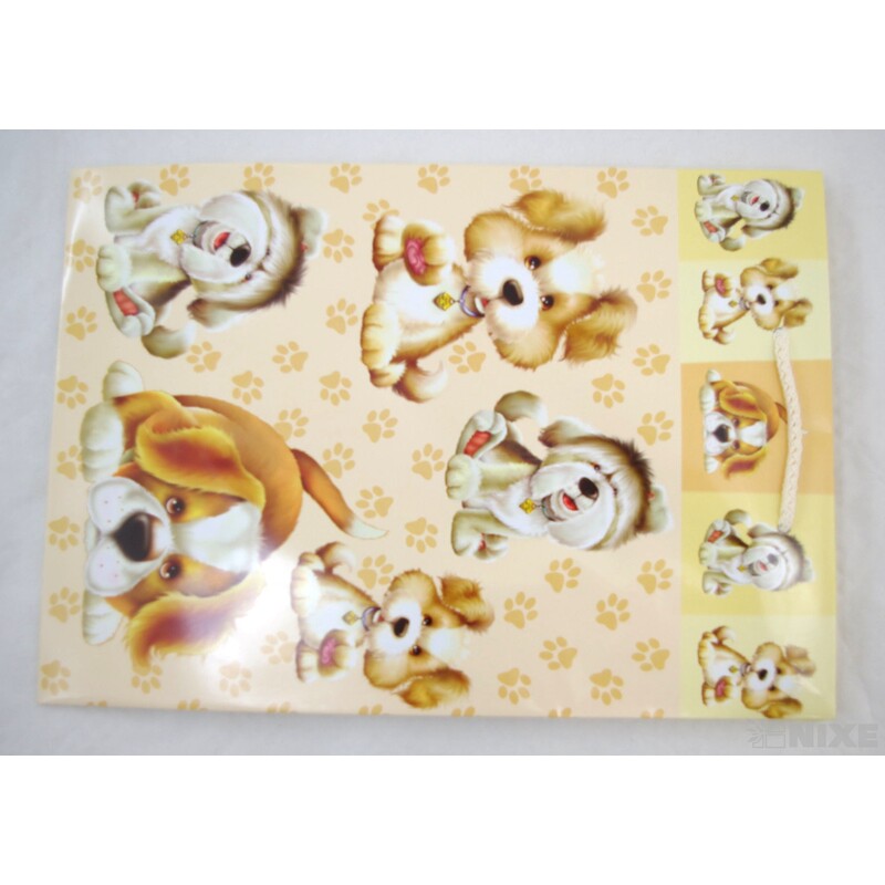 TAŠKA L-2 24X33X12cm*VZOR RŮŽE V+