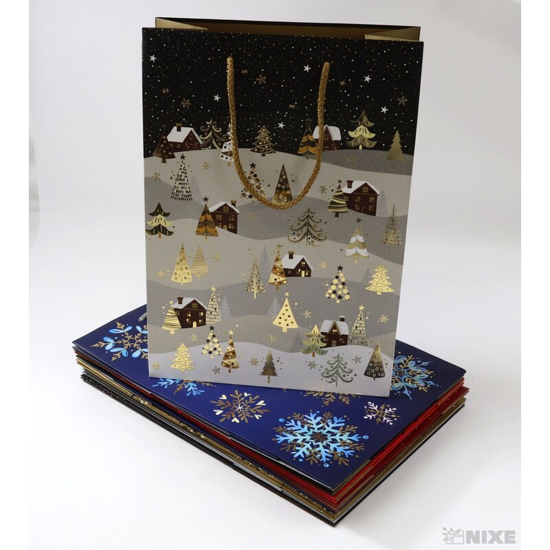 TAŠKA XLUX-2GW MIX VÁNOCE 24x33x12cm*