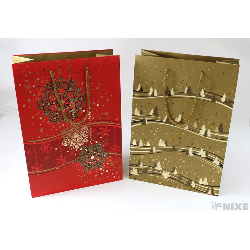 TAŠKA XLUX-2GW MIX VÁNOCE 24x33x12cm*