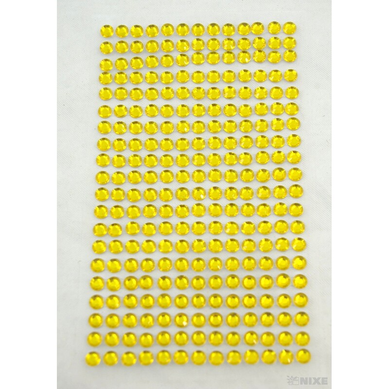 PERLIČKY NALEPOVACÍ 6mm 260ks*ZLATÁ