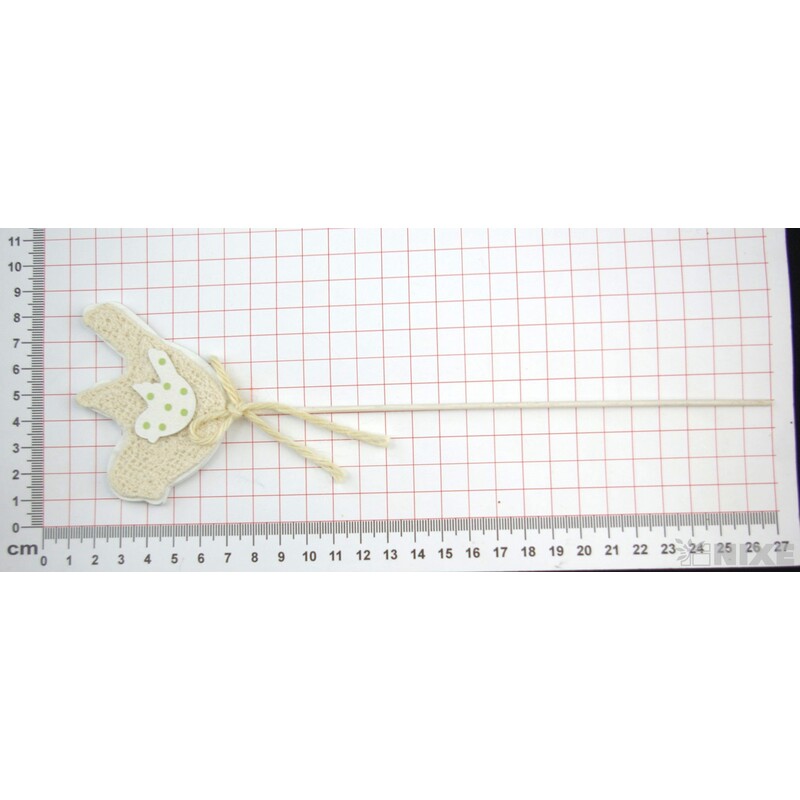 ZÁPICH PTÁČEK 12ks 8x25cm*BÍLÁ