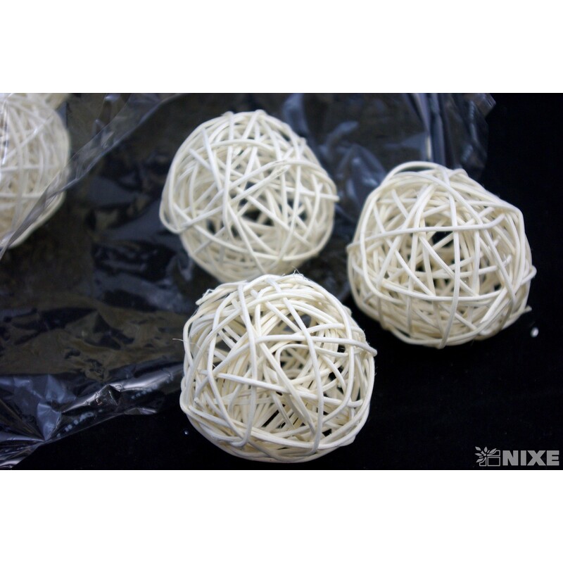 KOULE PEDIG 6cm*BÍLÁ