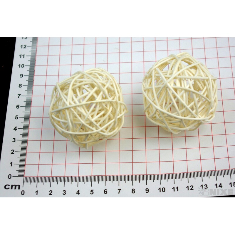 KOULE PEDIG 6cm*BÍLÁ