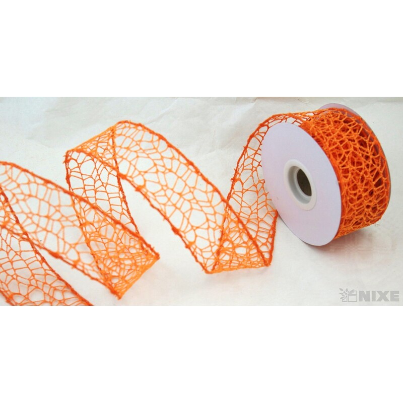 STUHA SPIDER CRUDE 50mmx10yd*ORANŽOVÁ TM. 10