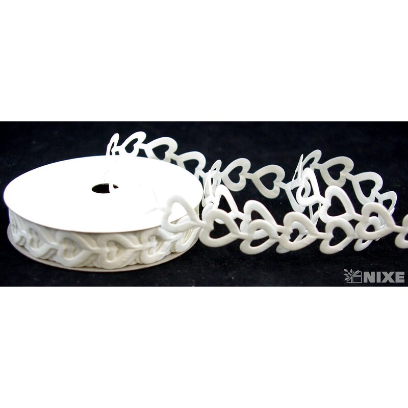 STUHA PL SRDCE 15mmx10yd*MIX BAREV