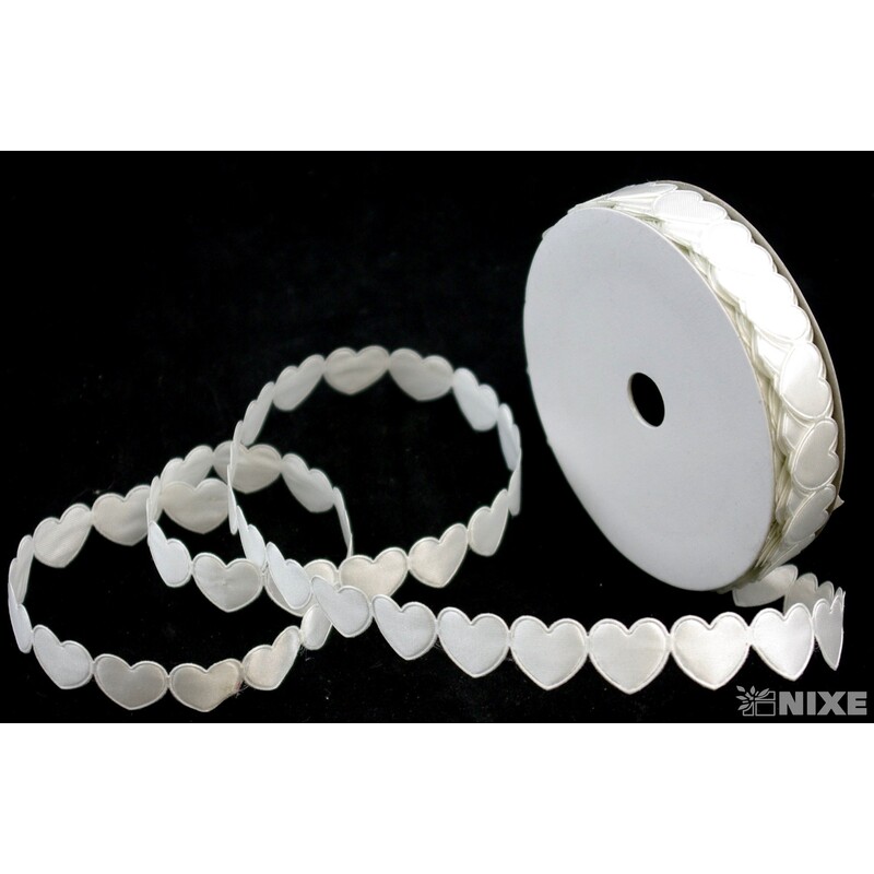 STUHA PL SRDCE 15mmx10yd*MIX BAREV