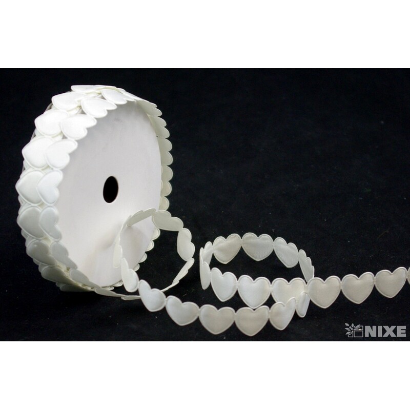 STUHA PL SRDCE 15mmx10yd*MIX BAREV