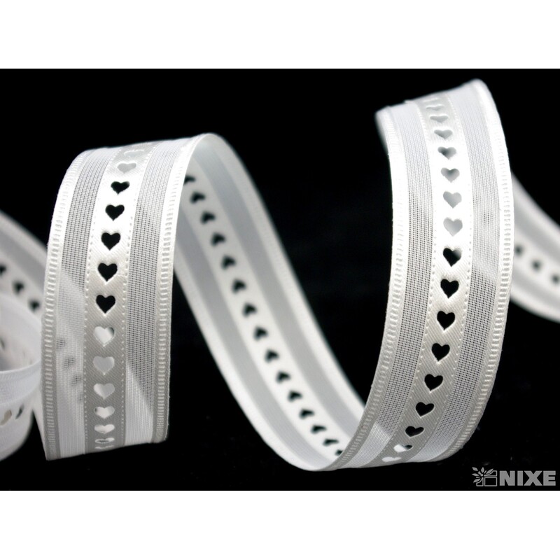 STUHA PL SRDCE 20mmx10yd*MIX BAREV