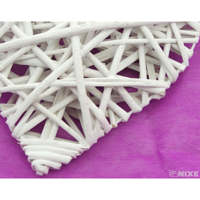 ZÁVĚS SRDCE 20cm*MIX BAREV