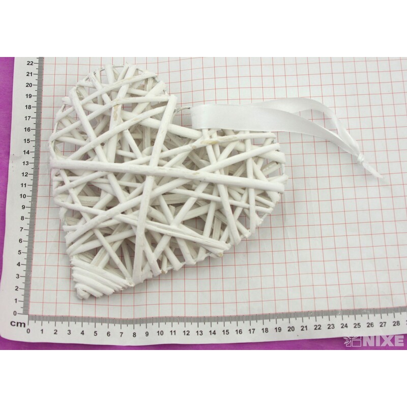 ZÁVĚS SRDCE 20cm*MIX BAREV