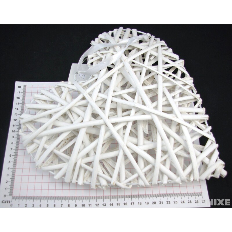 ZÁVĚS SRDCE 30cm*MIX BAREV