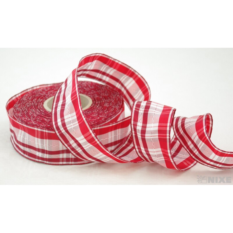 KOSTKOVÁ STUHA DR. 40mmx25m*ČERVENÁ