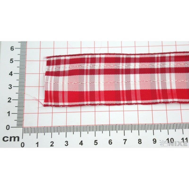 KOSTKOVÁ STUHA DR. 40mmx25m*ČERVENÁ