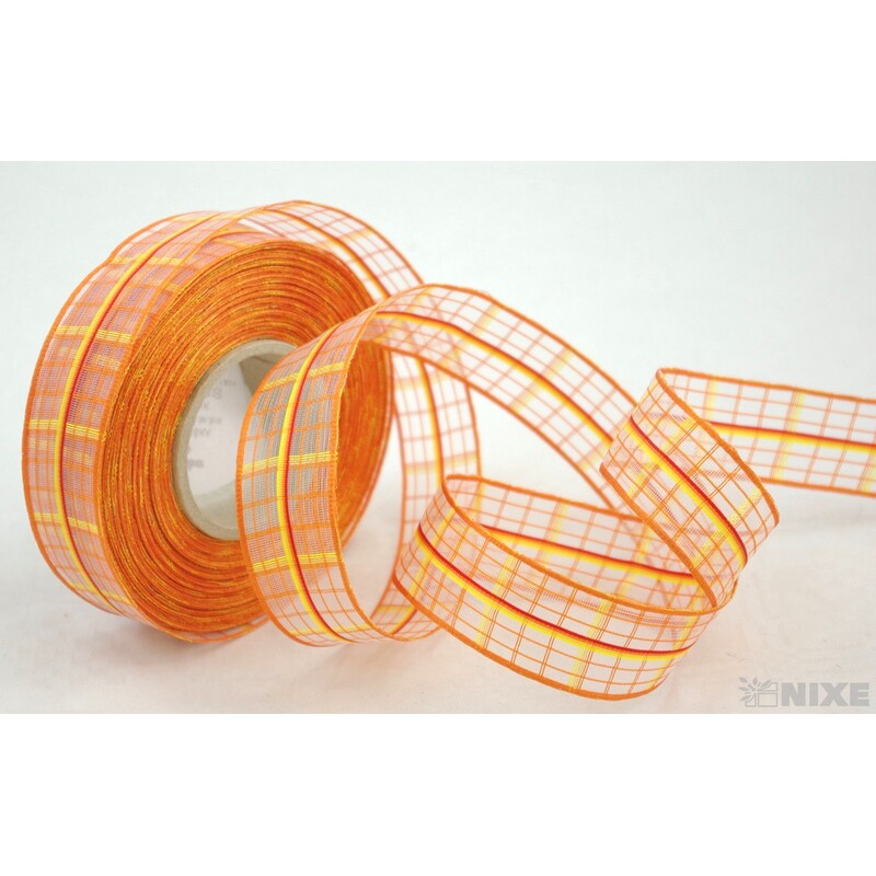 KOSTKOVÁ STUHA DR. 25mmx25m*ORANŽOVÁ