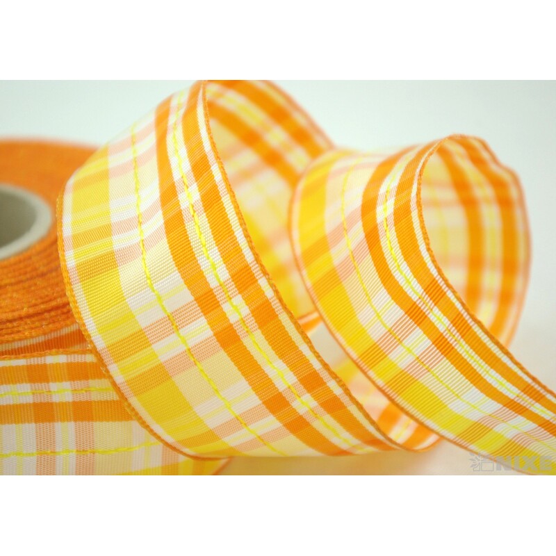 KOSTKOVÁ STUHA DR. 40mmx25m*ORANŽOVÁ