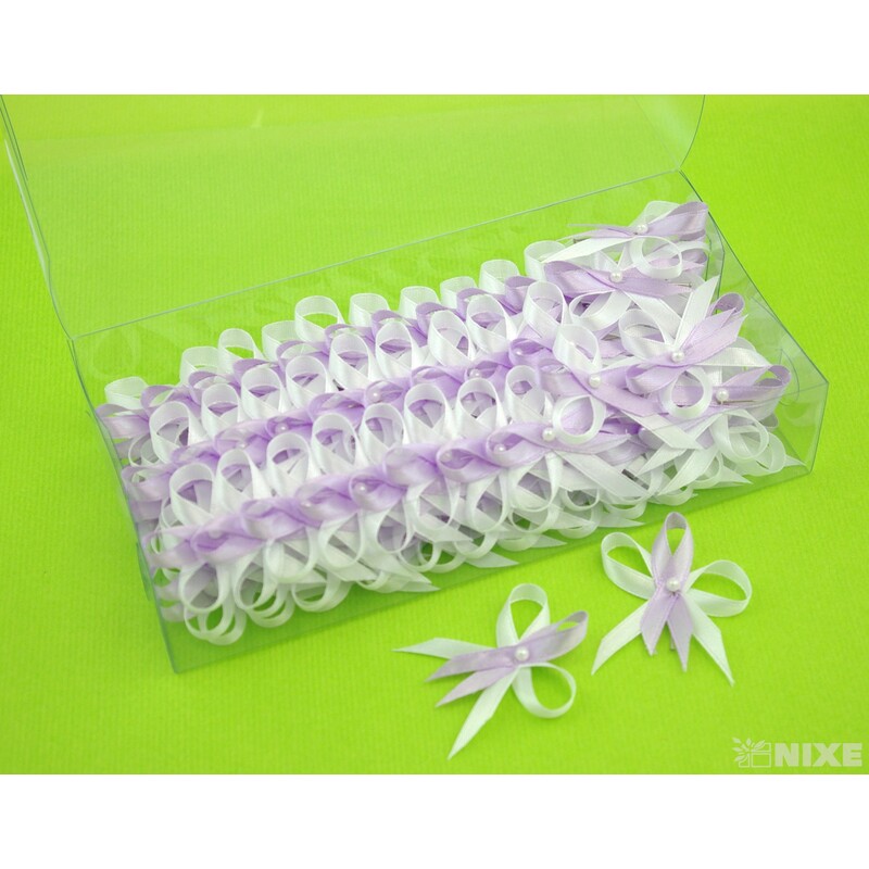 MAŠLIČKA 5cm 100ks*BÍLÁ+FIALOVÁ SV.