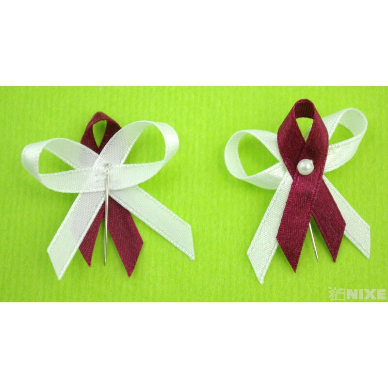 MAŠLIČKA 5cm 100ks*BÍLÁ+BORDOVÁ