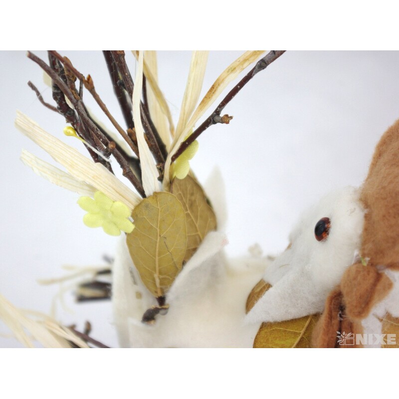 KOHOUT 20x8cm*MIX BAREV