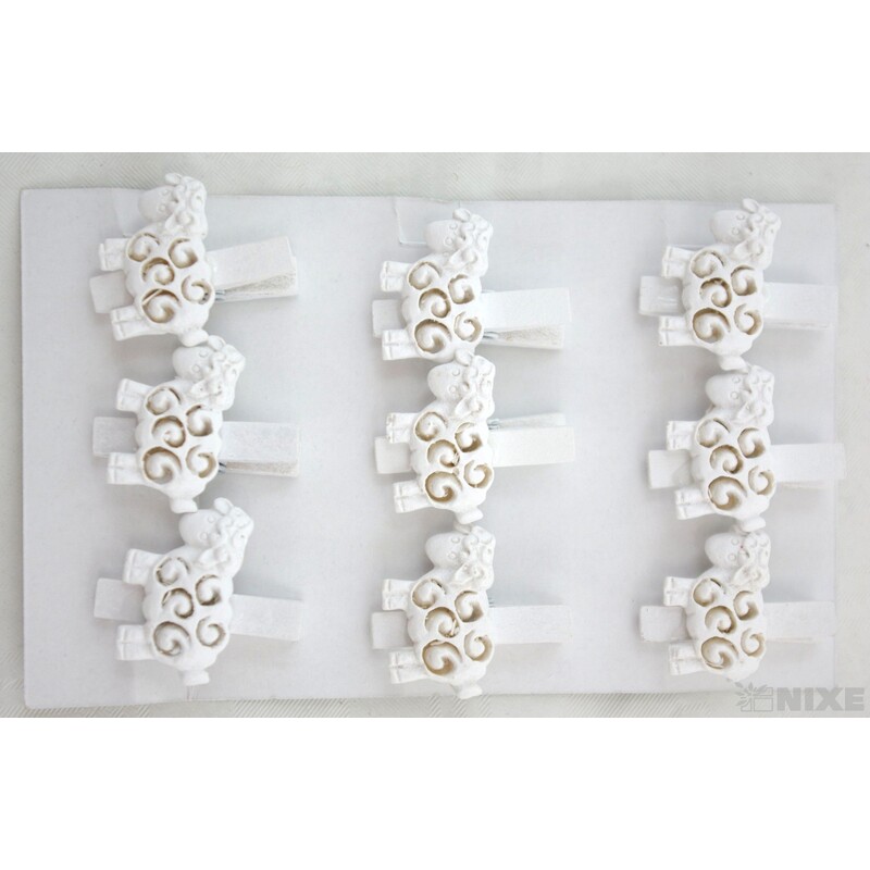 KOLÍČKY OVCE 3cm 9ks