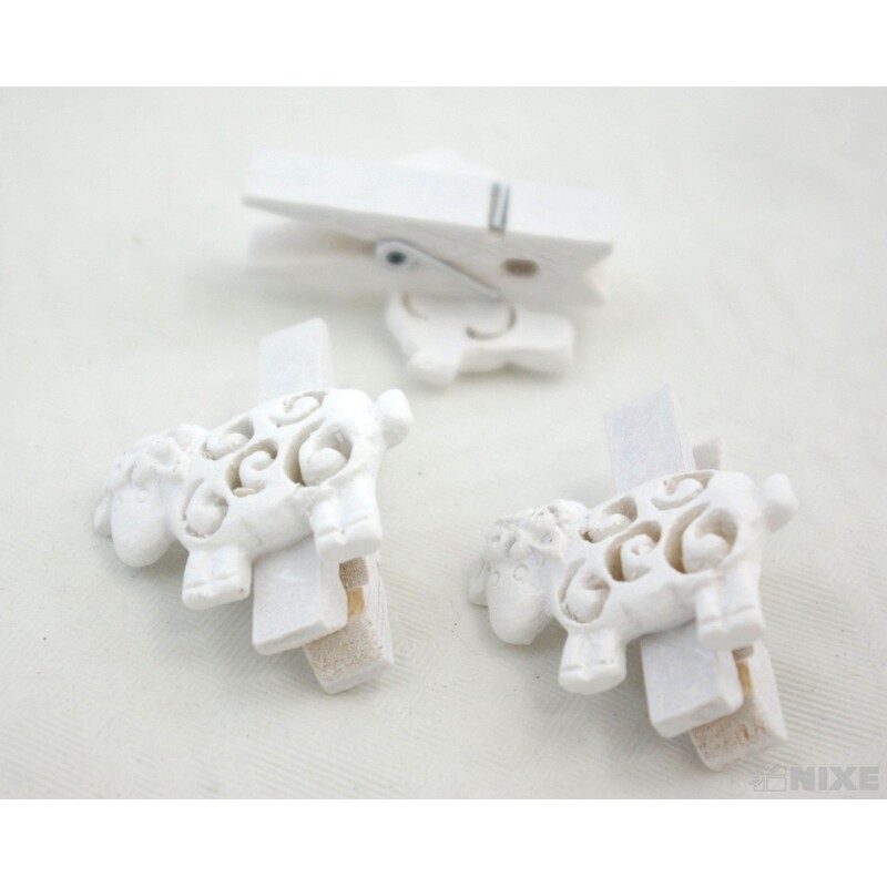 KOLÍČKY OVCE 3cm 9ks