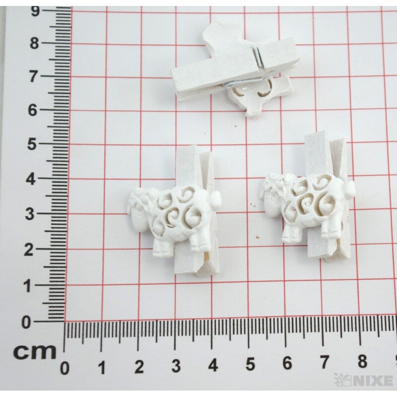 KOLÍČKY OVCE 3cm 9ks