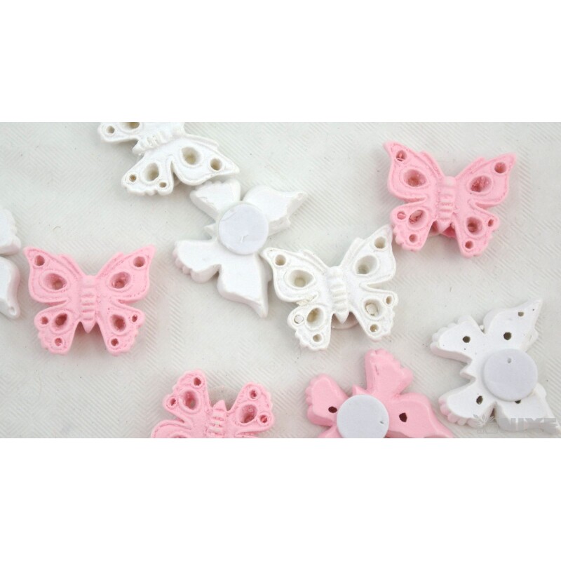 MOTÝL NALEPOVACÍ 2cm 9ks*MIX BAREV