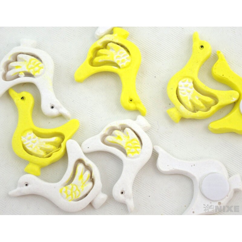 HUSA NALEPOVACÍ 3,5cm 9ks*ŽLUTÁ