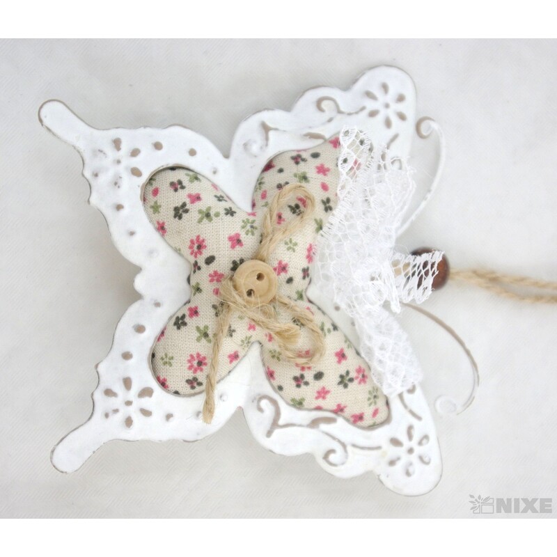 ZÁVĚS MOTÝL PLECH 10x18cm*