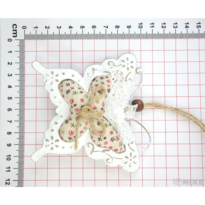 ZÁVĚS MOTÝL PLECH 10x18cm*