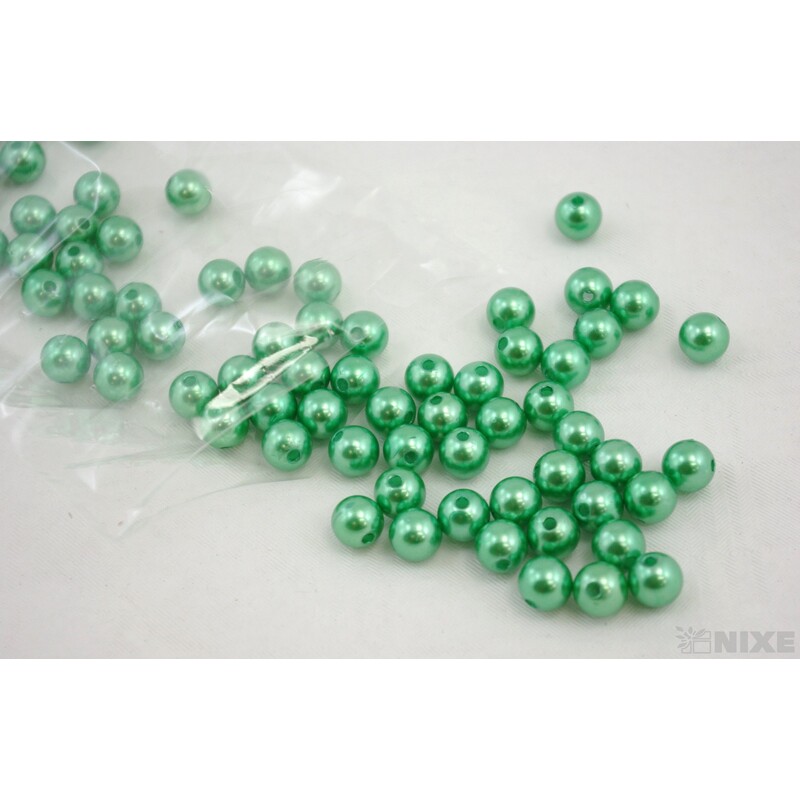 KORÁLKY 10mm 50g*ZELENÁ