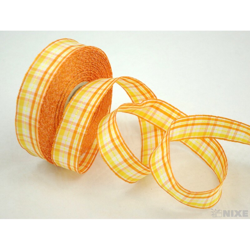 KOSTKOVÁ STUHA DR. 25mmx25m*ORANŽOVÁ